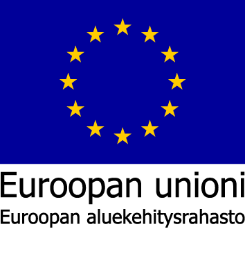 Euroopan unioni Euroopan aluekehitysrahasto logo