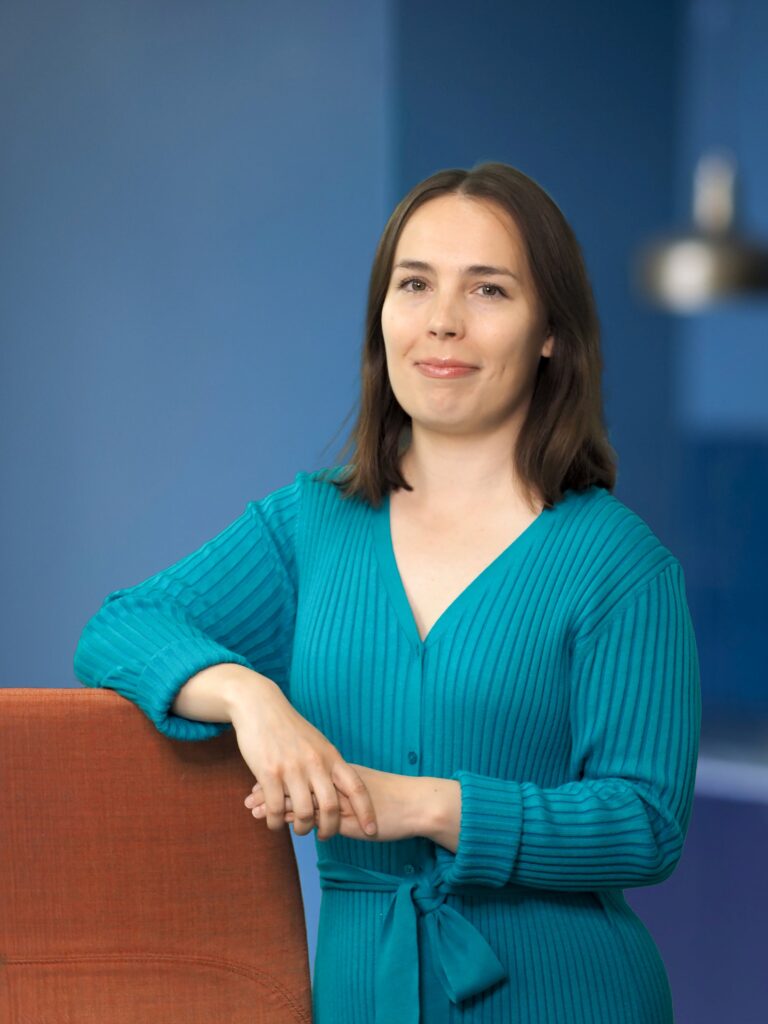 Hanke- ja verkostokoordinaattori Alisa Heikkinen.
